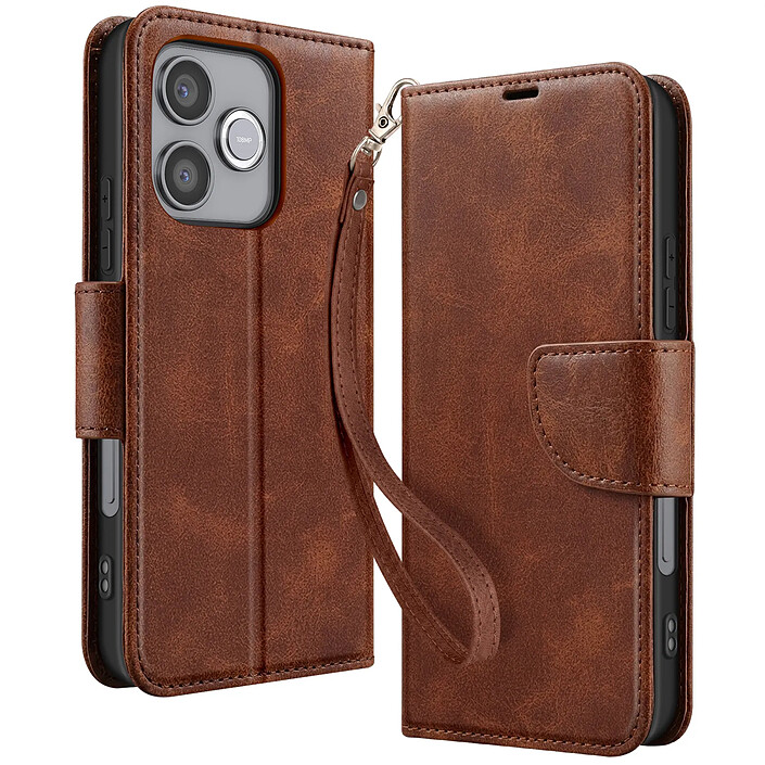 Avizar Étui Portefeuille pour Honor 600 Lite Style Rétro avec Support