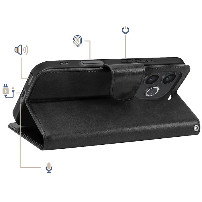 Avis Avizar Étui Portefeuille pour Honor 600 Lite Style Rétro avec Support