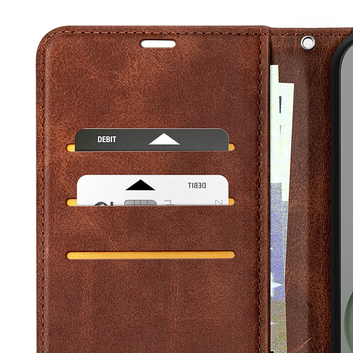 Avizar Étui Portefeuille pour Honor 600 Lite Style Rétro avec Support pas cher