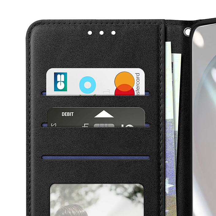 Acheter Enkay Étui Portefeuille pour Galaxy S26 avec Verre Trempé et Dragonne Noir