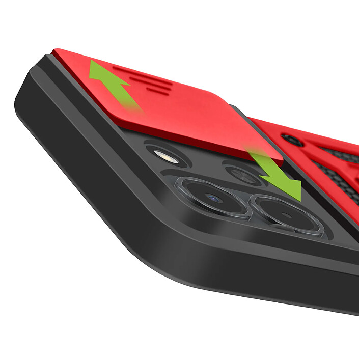 Avis Mayaxess Coque pour Xiaomi Redmi 15C Antichocs MIL-STD 810G Cache Caméra Anneau Support Rouge