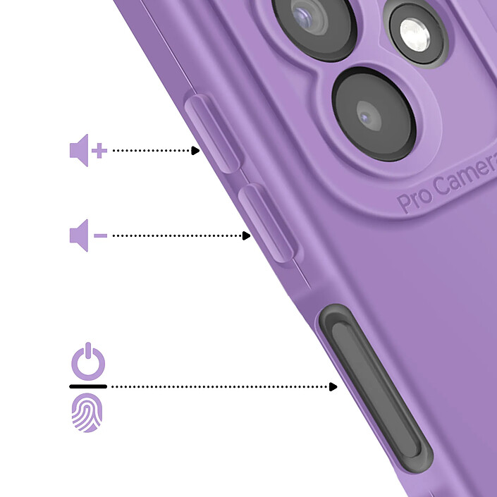 Acheter Avizar Coque pour Samsung Galaxy A04s Silicone Protection Caméra Renforcée