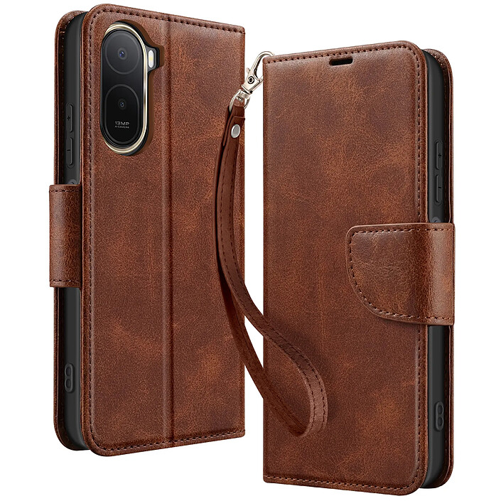 Avizar Étui Portefeuille pour Redmi A7 Pro Style Rétro avec Support