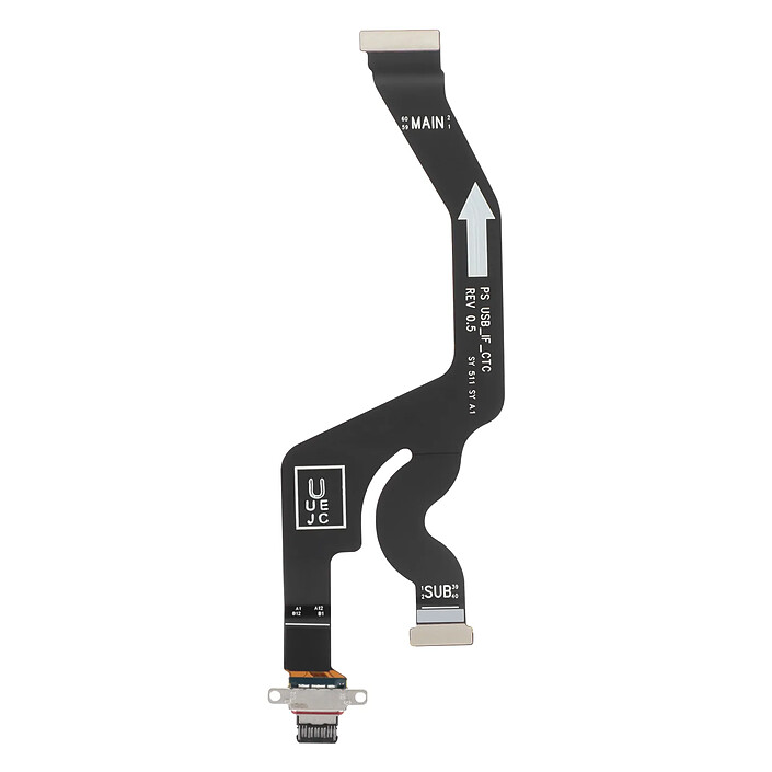 Samsung Connecteur de Charge USB-C Original pour Galaxy S25 Edge Noir