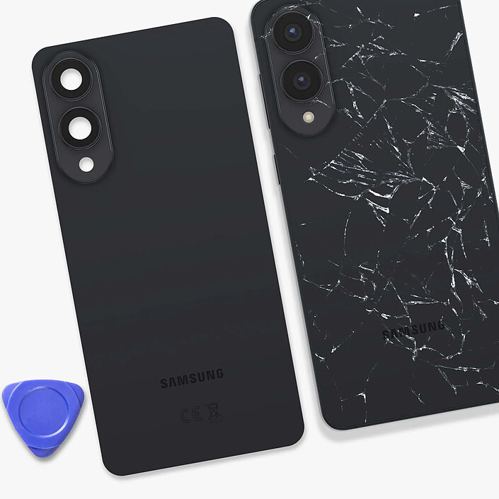 Acheter Samsung Cache Batterie de Remplacement pour Galaxy S25 Edge Service Pack Noir