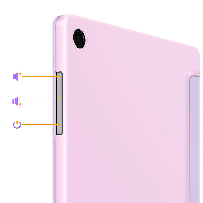Avis Tech-Protect Étui Clapet pour Galaxy Tab A11 Plus avec Support Multi Angles et Auto-Veille Violet