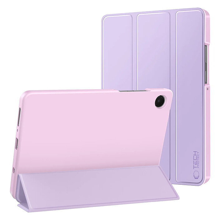 Tech-Protect Étui Clapet pour Galaxy Tab A11 avec Support Multi Angles et Auto-Veille Violet