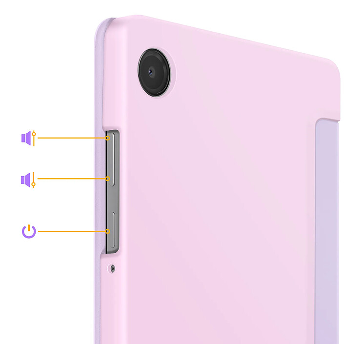 Avis Tech-Protect Étui Clapet pour Galaxy Tab A11 avec Support Multi Angles et Auto-Veille Violet