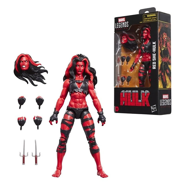 Acheter Hulk Marvel Legends - Figurine Red She-Hulk 15 cm