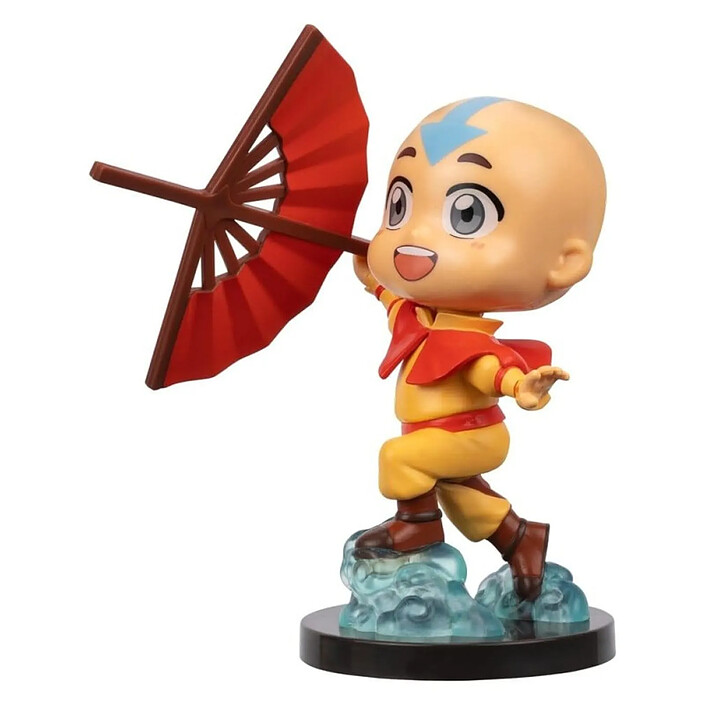 Avatar, le dernier maître de l'air - Mini figurine Kawaii Aang (Book 2) 10 cm pas cher