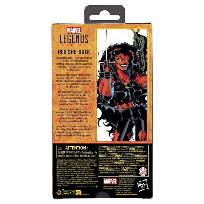 Avis Hulk Marvel Legends - Figurine Red She-Hulk 15 cm