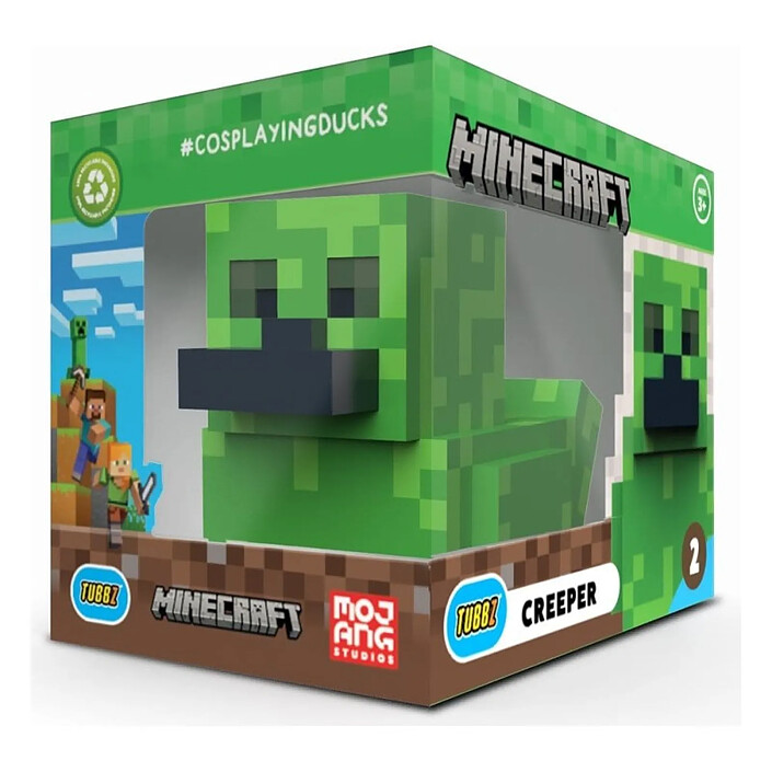Minecraft - Figurine Tubbz Creeper Boxed Edition 10 cm