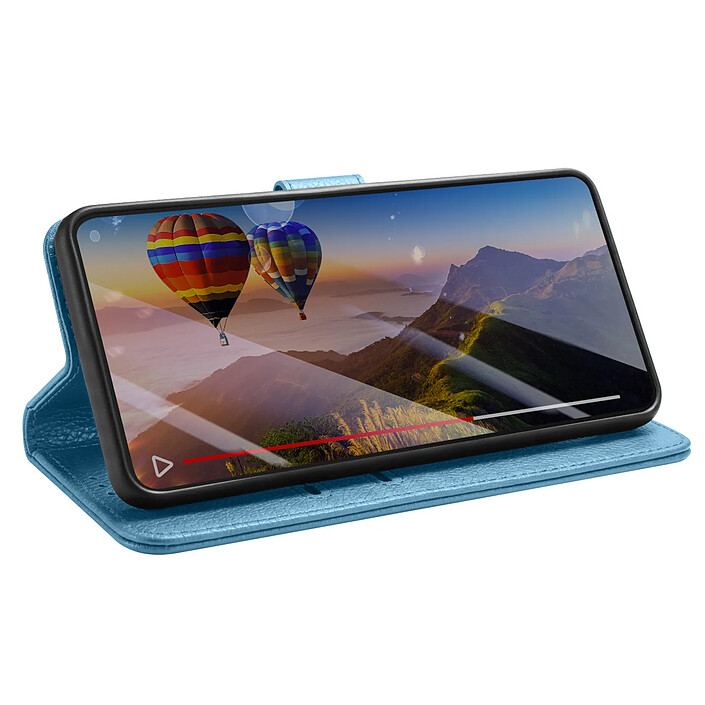 Avis Zanaé Étui Folio pour Galaxy S26 Plus avec Fonction Support et Languette Magnétique Bleu clair
