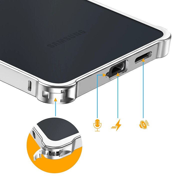 Acheter Avizar Protection Bumper pour Galaxy S26 Design Minimaliste avec Contour Caméra