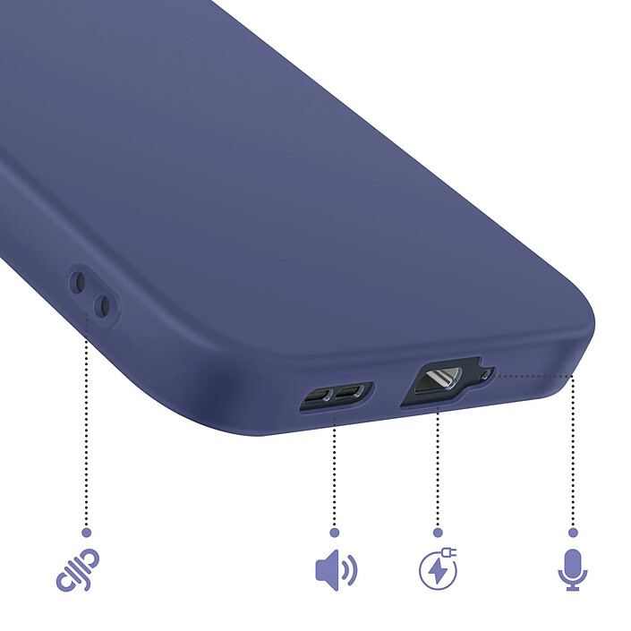 Acheter Avizar Coque pour Oppo Reno 15F / 15 FS en Silicone Souple Antichocs Oléophobe