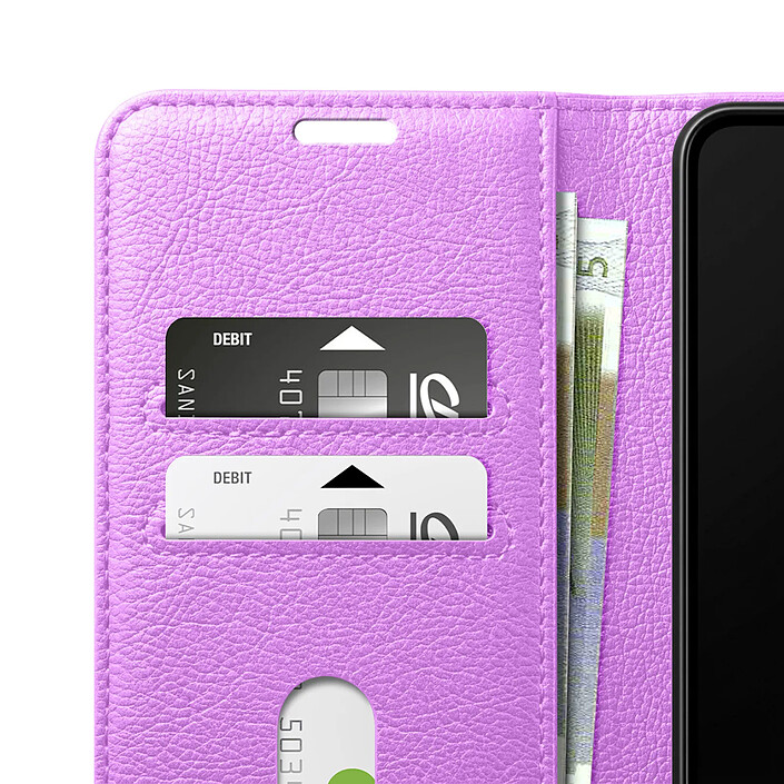 Acheter Zanaé Étui Portefeuille pour Galaxy S26 avec Fonction Support et Languette Magnétique Violet