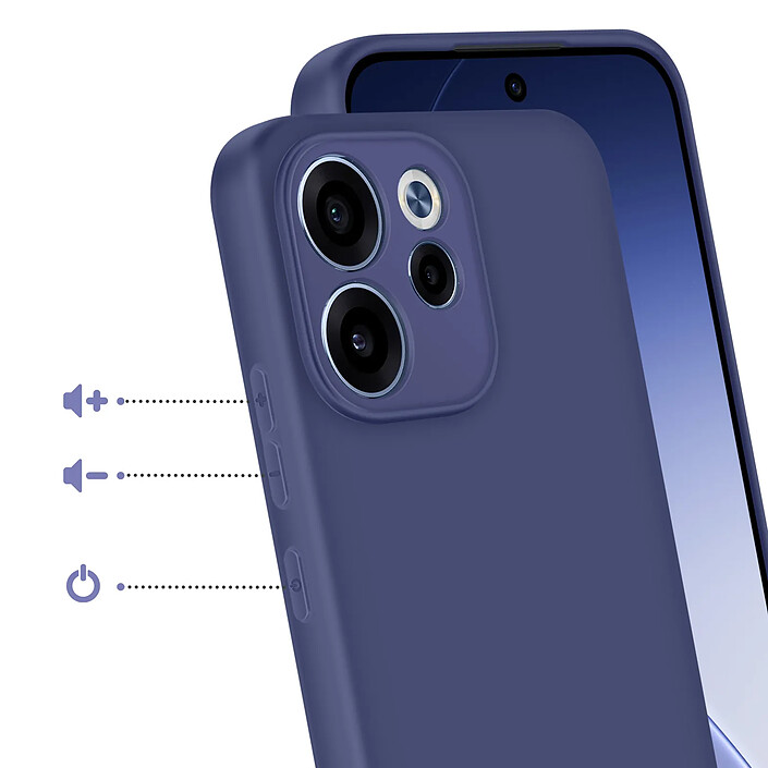 Avis Avizar Coque pour Oppo Reno 15F / 15 FS en Silicone Souple Antichocs Oléophobe