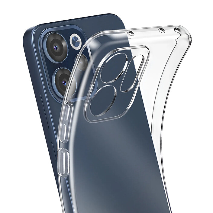 Avizar Coque pour Oppo Reno 15F / 15 FS en Silicone avec Protection Caméra Surélevée pas cher