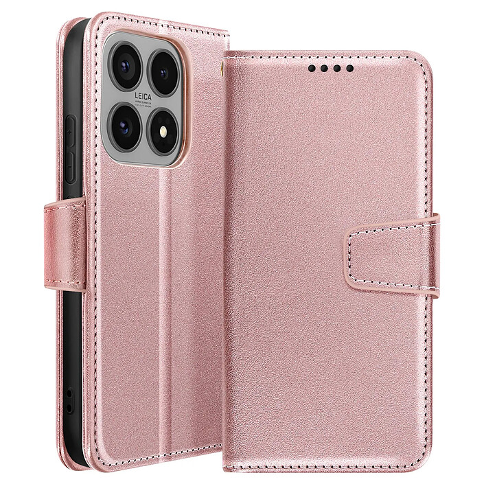 Avizar Étui Portefeuille pour Xiaomi 17 avec Fonction Support Pliable