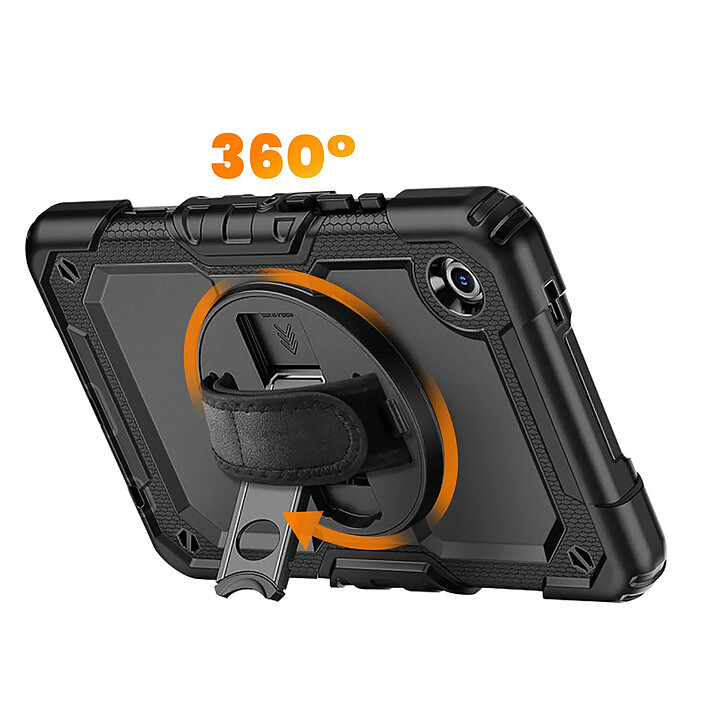 Avis Tech-Protect Coque Intégrale pour Galaxy Tab A11 Modèle Solid avec Poignée Arrière Rotative Noir