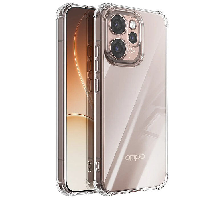 Avizar Coque pour Oppo Reno 15 Pro en Silicone avec Coins Renforcés
