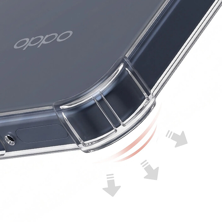 Avizar Coque pour Oppo Reno 15 F / 15 FS en Silicone avec Coins Renforcés pas cher