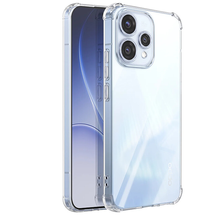 Avizar Coque pour Oppo Reno 15 en Silicone avec Coins Renforcés