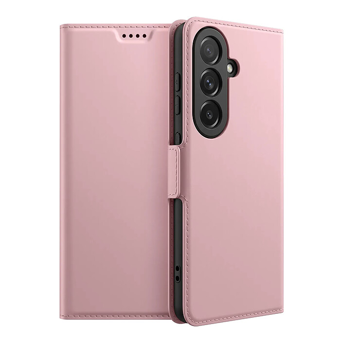 Avizar Étui Portefeuille pour Galaxy S26 Effet Cuir Lisse avec Support Vidéo