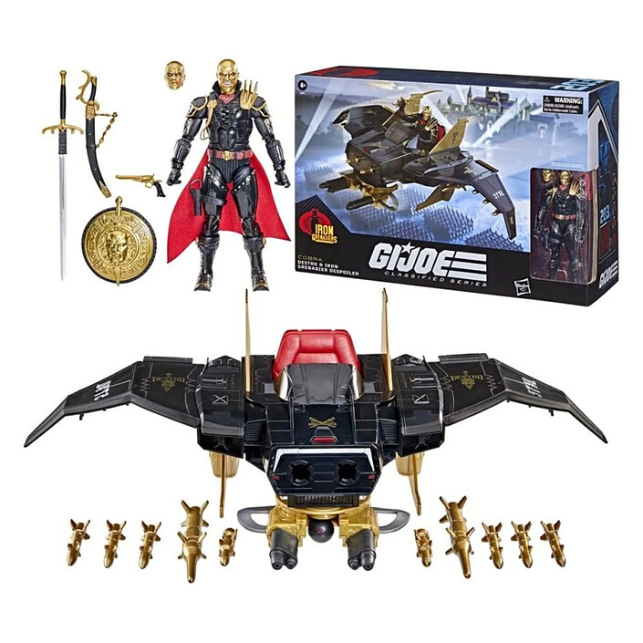 Avis G.I. Joe Classified Series - Figurine et véhicule Set N°203 Destro & Iron Grenadier Despoiler 15 cm