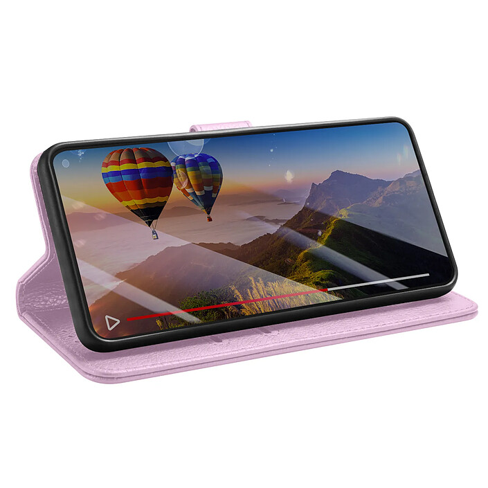 Avis Zanaé Étui Portefeuille pour Galaxy S26 avec Fonction Support et Languette Magnétique Rose