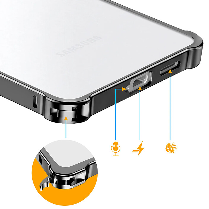 Acheter Avizar Protection Bumper pour Galaxy S26 Design Minimaliste avec Contour Caméra