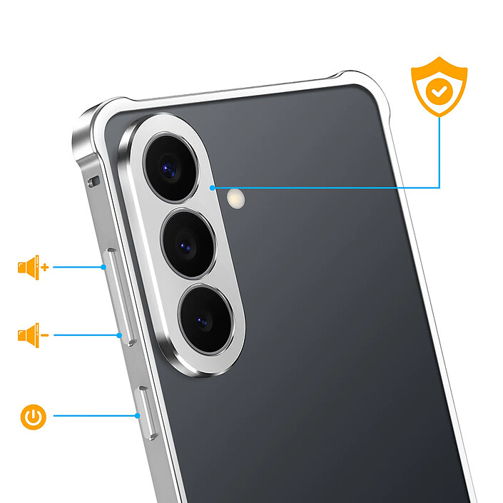Avis Avizar Protection Bumper pour Galaxy S26 Design Minimaliste avec Contour Caméra