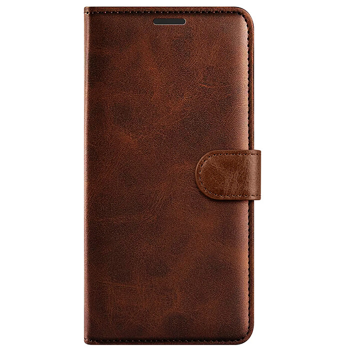 Zanaé Étui Portefeuille pour Galaxy S26 Plus Édition Columbia avec Fonction Support Marron