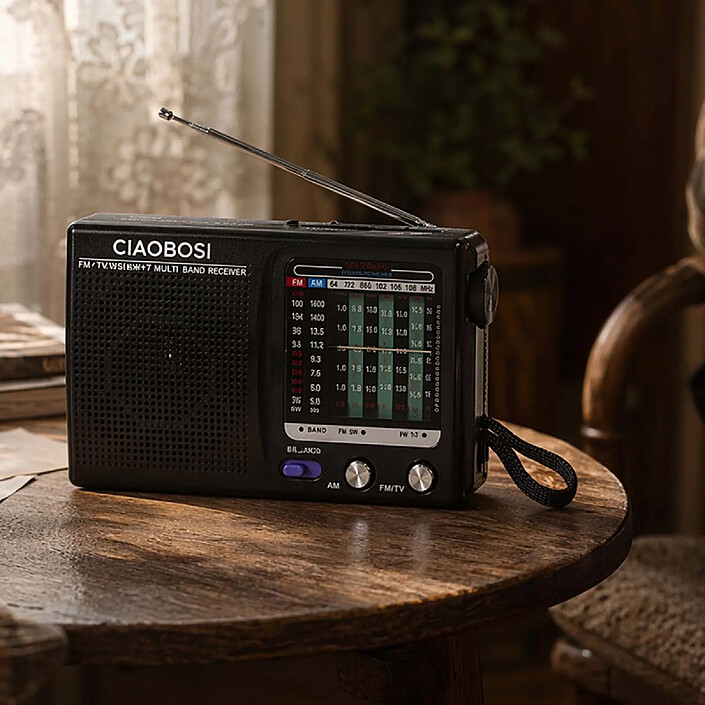 Avis Avizar Radio Portable AM/FM Analogique Compacte à Piles avec Antenne Télescopique