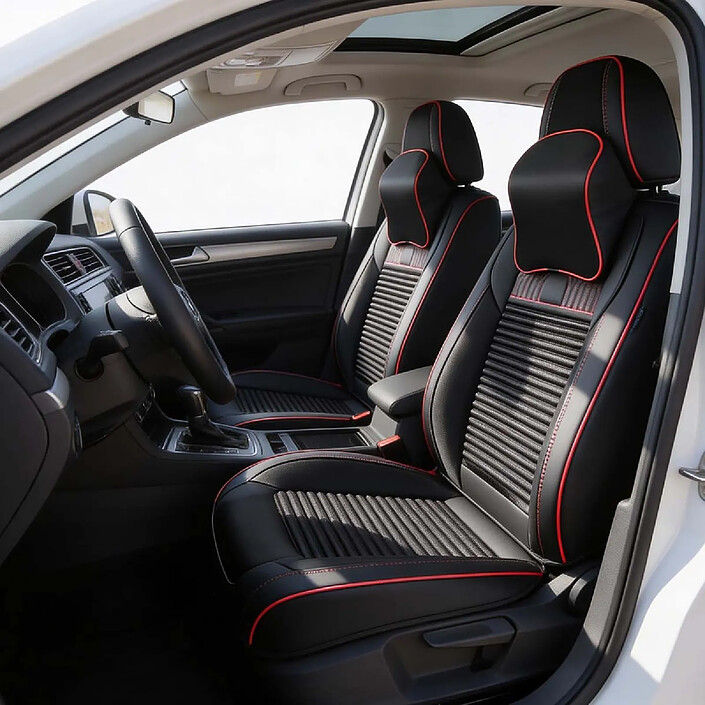 Avis Avizar Housses de Siège Auto Universelles et Élégantes en Cuir