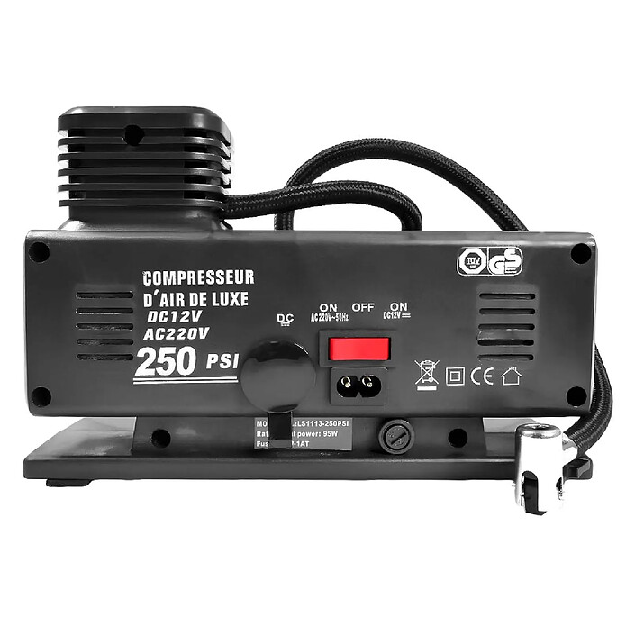 Avizar Compresseur d'Air Portable 120W 250 PSI pour Voiture et Usage Domestique