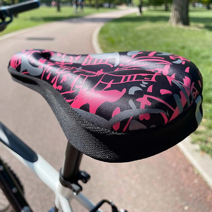 Avis Avizar Housse de Selle Vélo Renforcée en Gel et Mousse Confortable 28×17cm