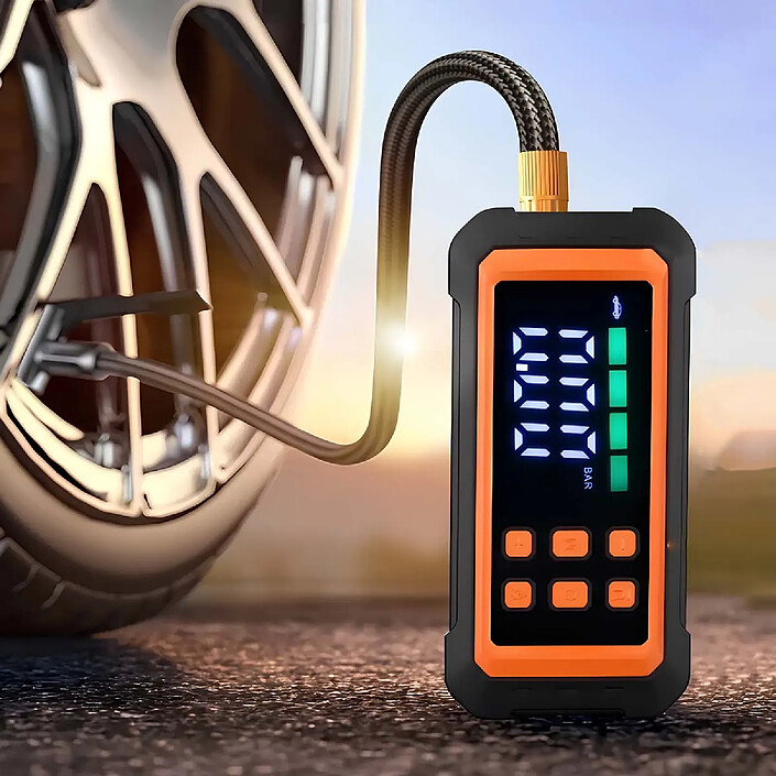 Avis Avizar Appareil Multifonction avec Compresseur d'Air et Booster de Démarrage