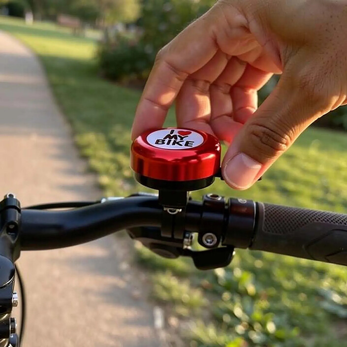 Avis Avizar Sonnette Vélo en Alliage Acier Moyenne pour Guidon Standard