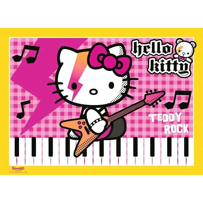 Avis Hello Kitty - Pack 4 puzzles Allons-y, Hello Kitty ! (4x100 pièces)