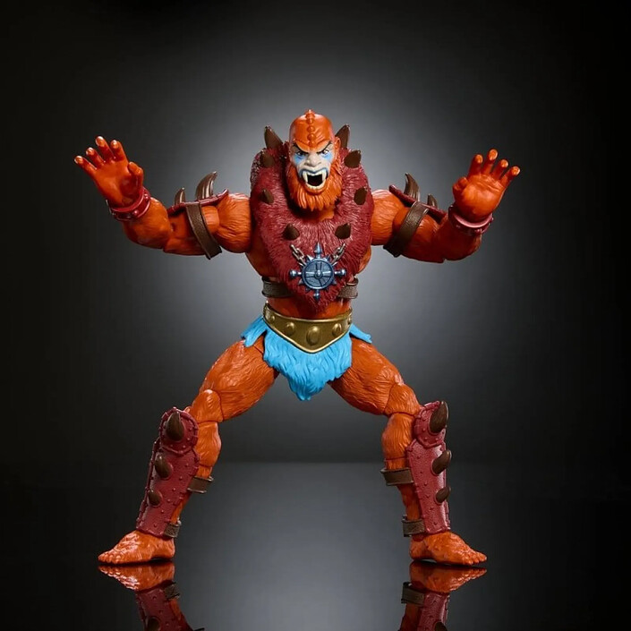 Les Maîtres de l' Univers Masterverse - Figurine Vintage Collection: Beast Man 18 cm pas cher