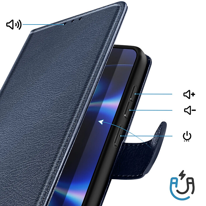 Avis Avizar Étui Portefeuille pour Xiaomi 17 Ultra Série Chesterfield avec Fonction Support
