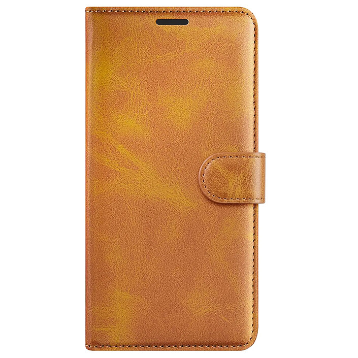 Zanaé Étui Portefeuille pour iPhone 17 Pro Max Édition Columbia avec Fonction Support Marron clair