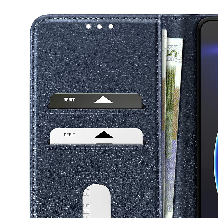Avizar Étui Portefeuille pour Xiaomi 17 Ultra Série Chesterfield avec Fonction Support pas cher