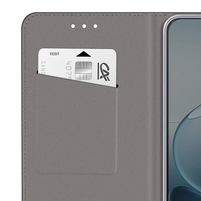 Avizar Étui pour Oppo A6 Pro Texturé Strié avec Fonction Support et Porte-cartes pas cher