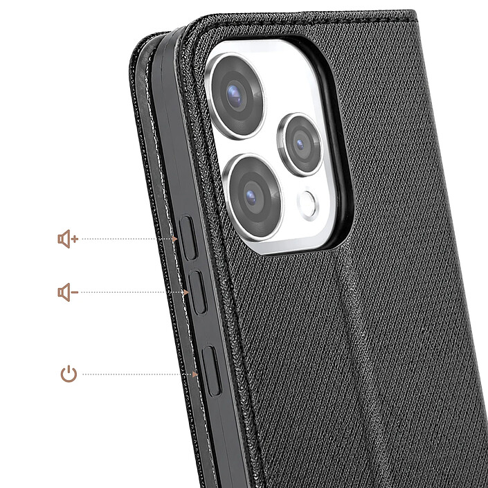 Acheter Avizar Étui pour Oppo Reno 15 Texturé Strié avec Fonction Support et Porte-cartes