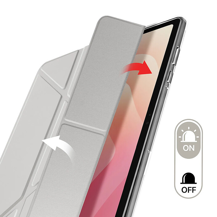 Avizar Étui pour Galaxy Tab S11 avec Fonction Support Modulable Design Origami pas cher