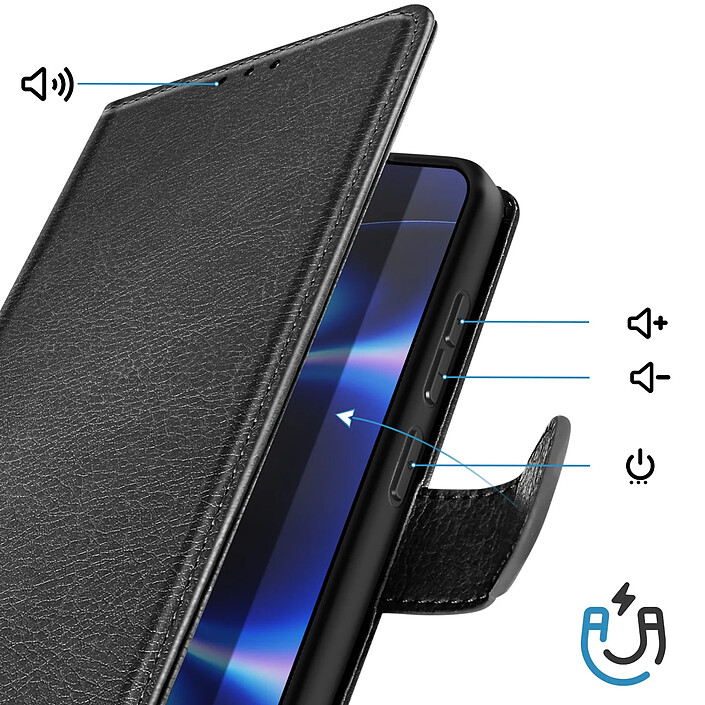 Avis Avizar Étui Portefeuille pour Xiaomi 17 Ultra Série Chesterfield avec Fonction Support