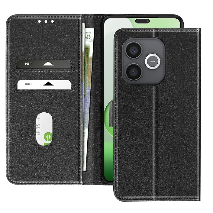 Acheter Avizar Étui Portefeuille pour Honor 600 Lite Série Chesterfield avec Fonction Support