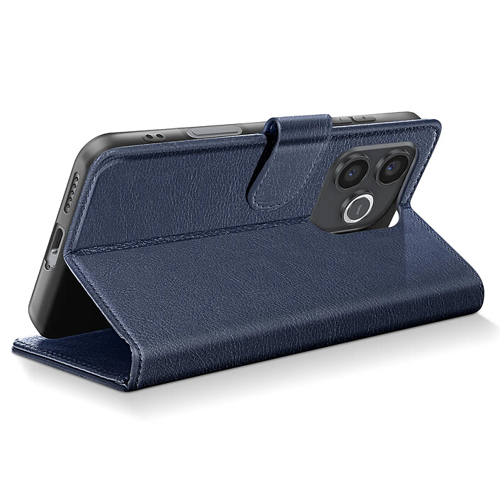 Avizar Étui Portefeuille pour Honor 600 Lite Série Chesterfield avec Fonction Support